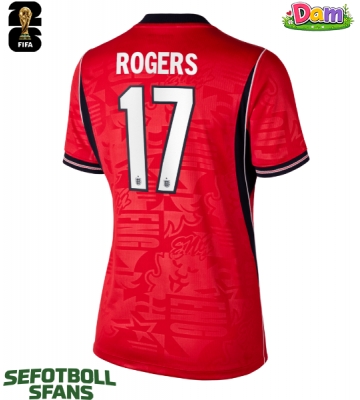 England Morgan Rogers #17 Bortatröja Kvinnor VM 2026 Kortärmad